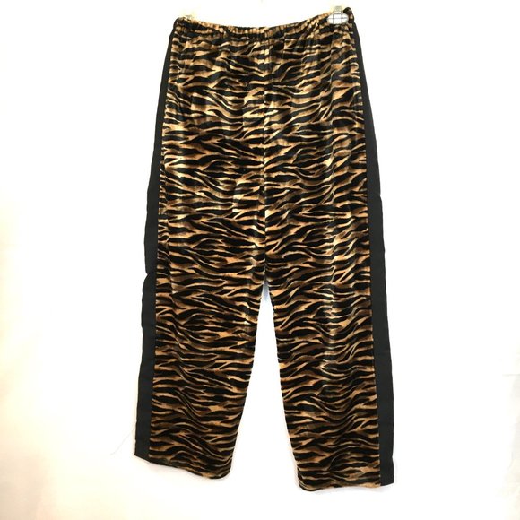 70’s Style Velvet Zebra Pimp Pants Vintage - Picture 4 of 8